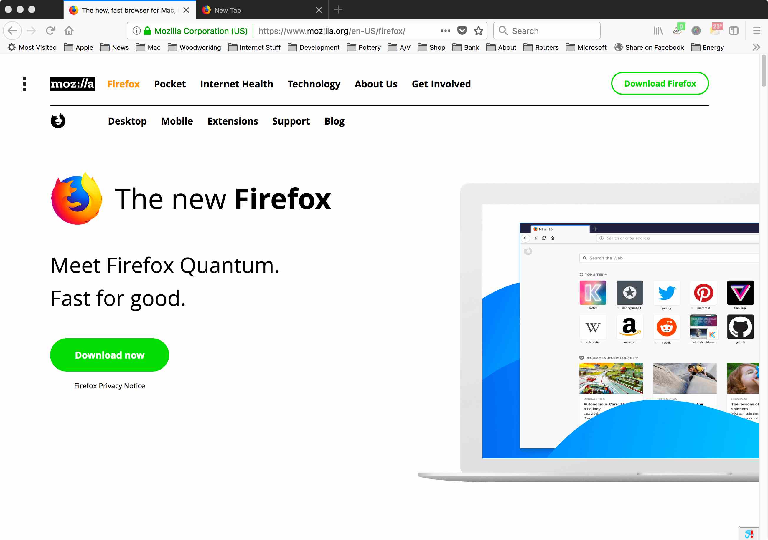 firefox for mac full screen